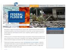 Tablet Screenshot of federalflood.com